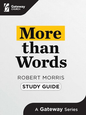 cover image of More Than Words Study Guide